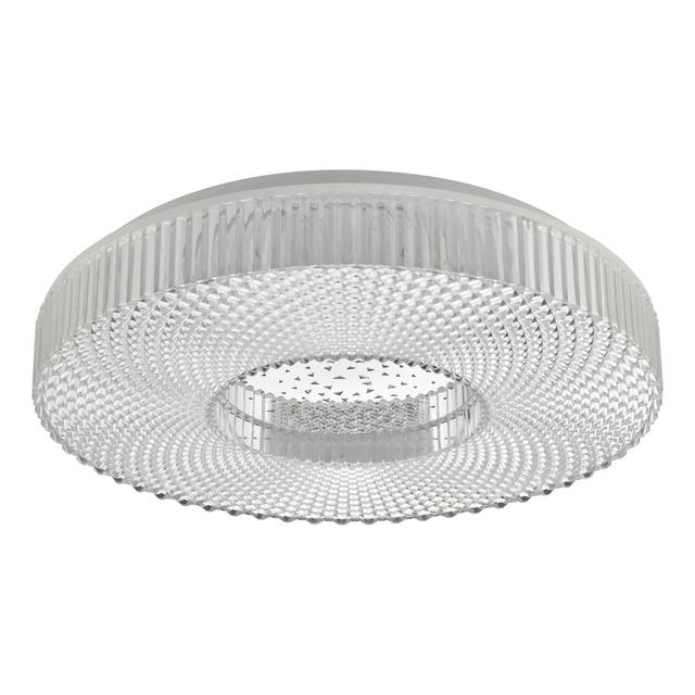 Cheylee Plastic LED Flush Mount Metro Lane Size: 8cm H x 8cm W x 40cm D on Productcaster.