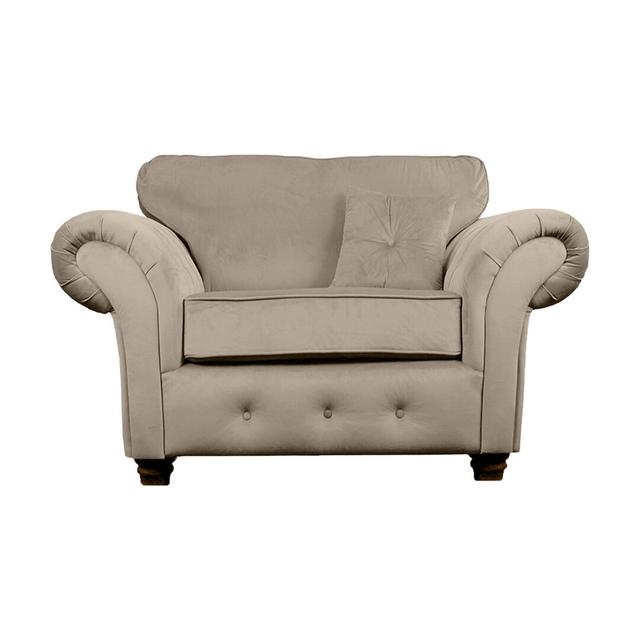 Zweiersofa Lila Mercer41 Polsterfarbe: Taupe on Productcaster.