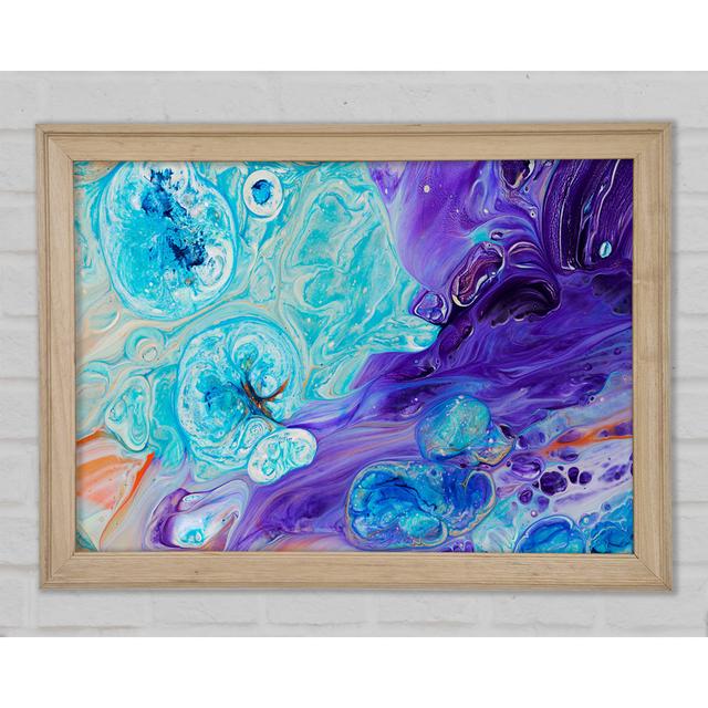 Bath Bomb Of Colour Framed Print Ivy Bronx Size: 21cm H x 29.7cm W x 1.5cm D on Productcaster.