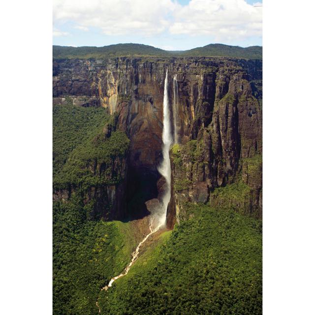 Angel Falls 1 by Macbibi - Wrapped Canvas Photograph Union Rustic Size: 46cm H x 30cm W x 3.8cm D on Productcaster.