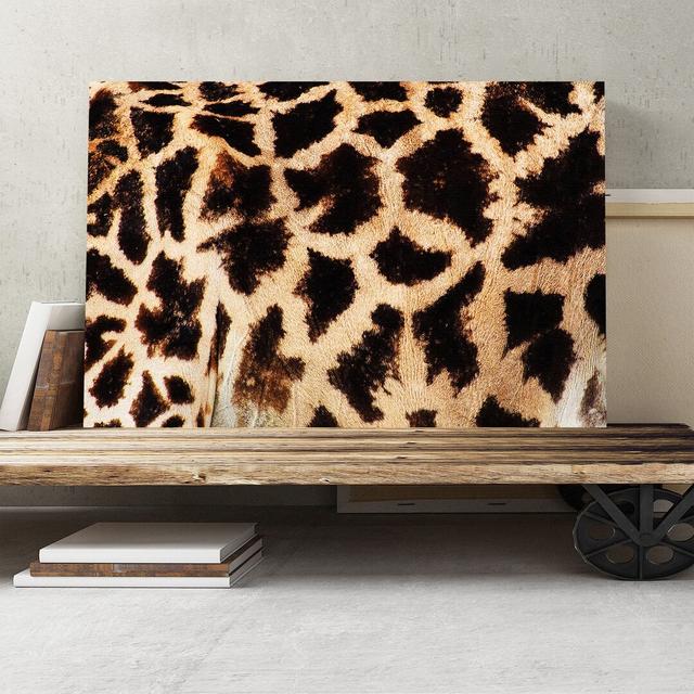 Giraffe Skin Graphic Art on Canvas East Urban Home Size: 50cm H x 76cm W on Productcaster.