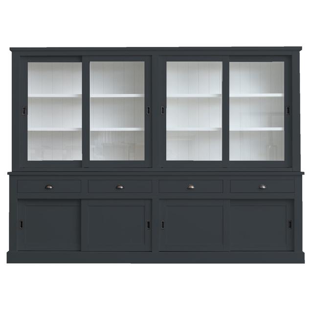 Butler Standard China Cabinet Rosalind Wheeler Colour: Anthracite Grey on Productcaster.