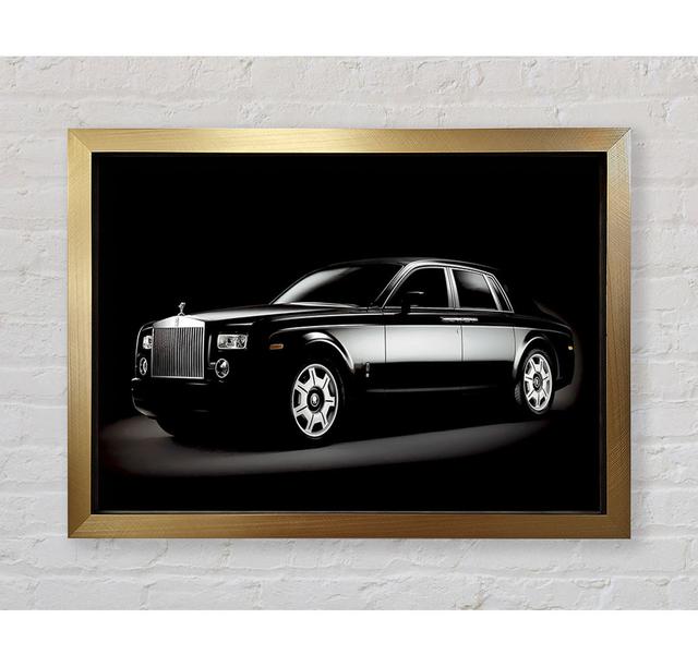 Rolls Royce Black - Single Picture Frame Art Prints Bright Star Size: 84.1cm H x 118.9cm W on Productcaster.