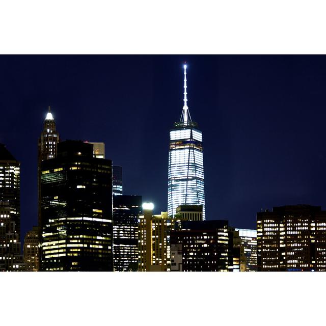 New York at Night VI by James McLoughlin - Wrapped Canvas Photograph Ebern Designs Size: 61cm H x 91cm W on Productcaster.