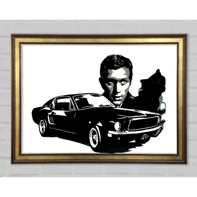 Steve Mcqueen Bullitt - Single Picture Frame Art Prints Williston Forge Size: 29.7cm H x 42cm W x 1.5cm D on Productcaster.