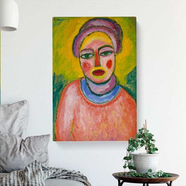 Spring by Alexej Von Jawlensky - Wrapped Canvas Painting East Urban Home Size: 50cm H x 35cm W x 3cm D on Productcaster.