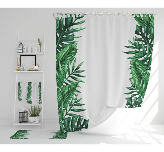 Neavah Polyester Shower Curtain Set (Set of 3) East Urban Home on Productcaster.