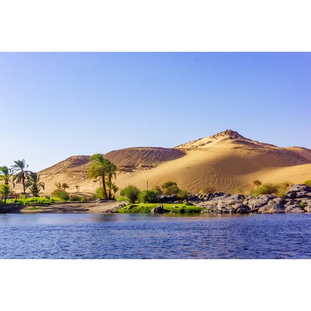 River Nile in Egypt Life on the River Nile by Ewa studio - Wrapped Canvas Photograph Union Rustic Size: 24"H x 36"W on Productcaster.