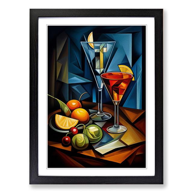 Single Picture Frame Art Prints on Wood Marlow Home Co. Format: Black Framed, Size: 34cm H x 25cm W on Productcaster.