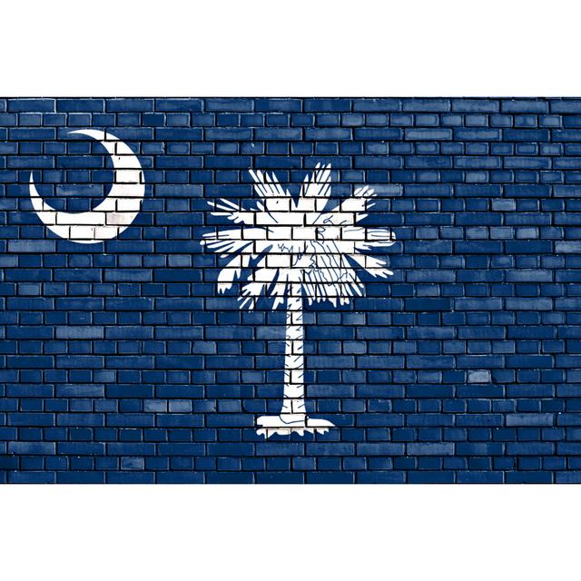 Mayela Flag Of South Carolina - Wrapped Canvas Photograph Marlow Home Co. Size: 20cm H x 30cm W x 3.8cm D on Productcaster.