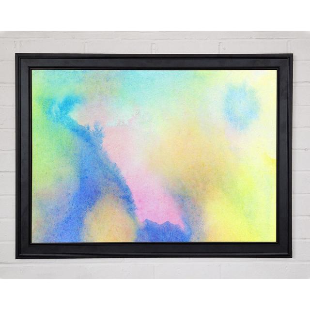 Pastel Haze Framed Print Ivy Bronx Size: 29.7cm H x 42cm W x 1.5cm D on Productcaster.