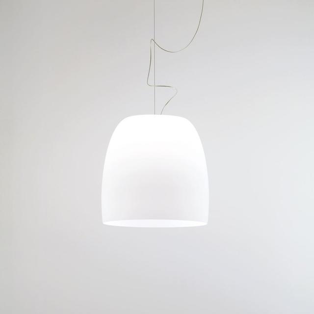 1 - Light Matt White Dome Pendant Prandina srl Shade Colour: Opal White, Size: 200cm H x 36cm W x 36cm D on Productcaster.