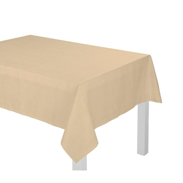 Marreco Rectangle Floral Tablecloth Ebern Designs Colour: Taupe, Size: 130cm W x 160cm L on Productcaster.