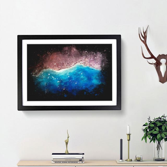 The Beauty of the Earths Landscape - Picture Frame Graphic Art Print East Urban Home Frame Option: Black Framed, Size: 33cm H x 45cm W x 2cm D on Productcaster.