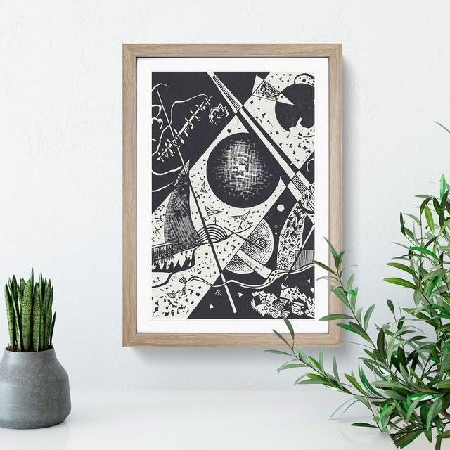 Small Worlds VI by Wassily Kandinsky - Single Picture Frame Print on Wood East Urban Home Frame Option: Oak Framed, Size: 48cm H x 36cm W x 2cm D on Productcaster.