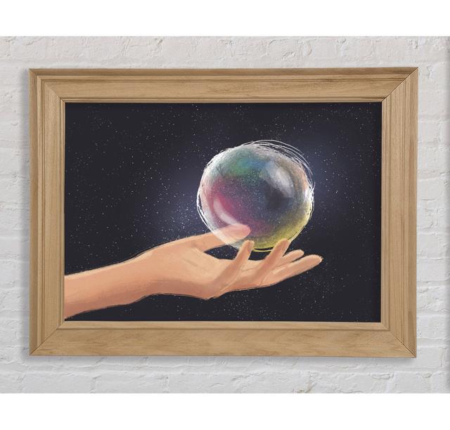 The Bubble World - Single Picture Frame Art Prints Bright Star Size: 42cm H x 59.7cm W x 8cm D on Productcaster.