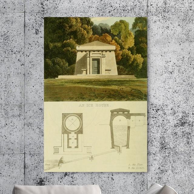 'Ice House' Graphic Art on Wrapped Canvas East Urban Home Size: 24 cm H x 16 cm W on Productcaster.