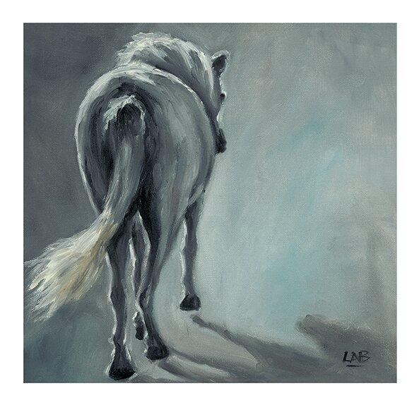 Misty by Louise Brown - Painting Print on Paper East Urban Home Mount Colour: No Mount on Productcaster.