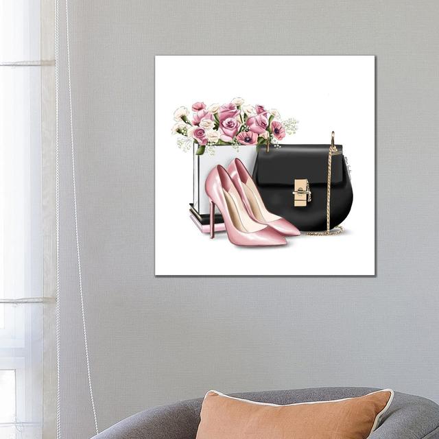 Spring Essentials by Elza Fouche - Wrapped Canvas Print Rosdorf Park Size: 66.04cm H x 66.04cm W x 1.905cm D on Productcaster.