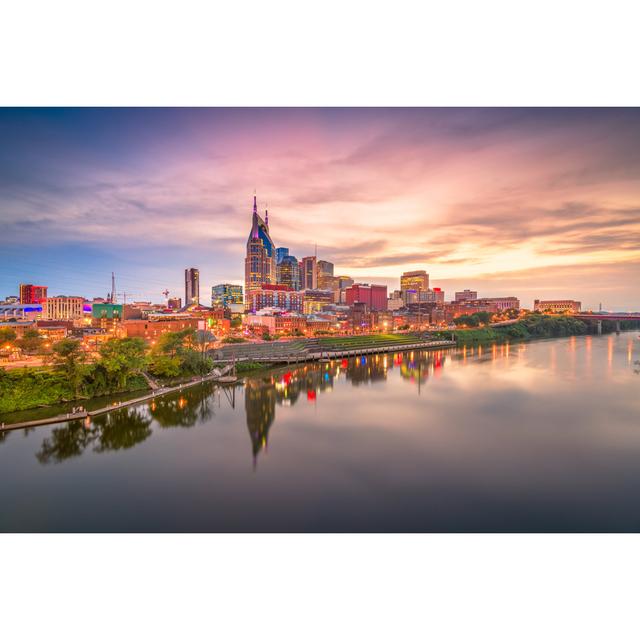 Nashville by Sean Pavone - Wrapped Canvas Photograph Latitude Run Size: 20cm H x 30cm W on Productcaster.