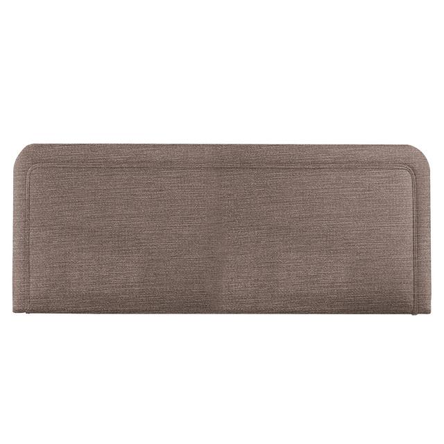 Wile Upholstered Headboard Marlow Home Co. Colour: Taupe, Upholstery: Polyester Blend, Size: Single (3') on Productcaster.