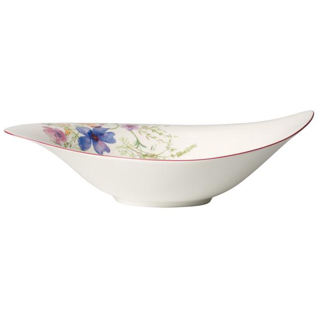 Mariefleur Salatschüssel Villeroy & Boch Größe: 36 cm B x 24 cm T on Productcaster.