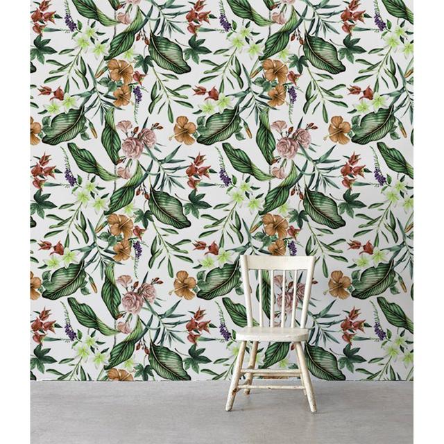 Braegger Matte Wallpaper Roll Bay Isle Home Size: 250 x 250cm on Productcaster.