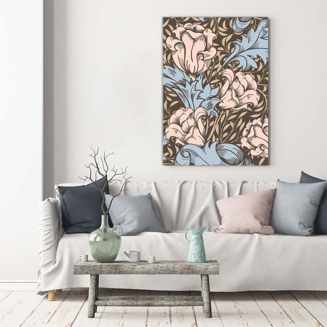 Flowers and Leaves - Wrapped Canvas Art Prints Ophelia & Co. on Productcaster.