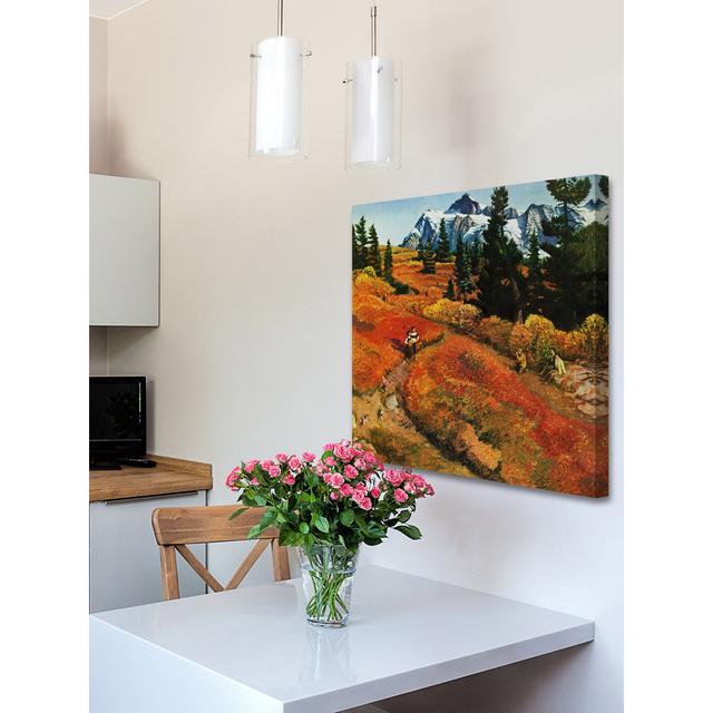 Wrapped Canvas Art Print East Urban Home Size: 122cm H x 122cm W x 3.81cm D on Productcaster.