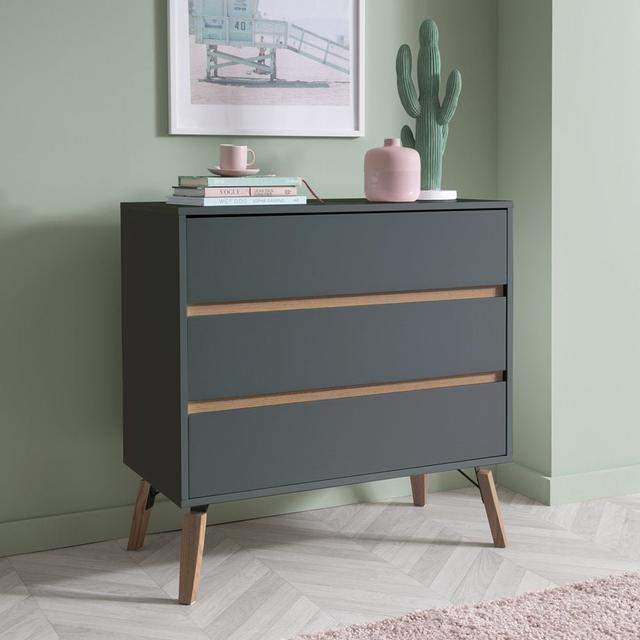 Tarbes 3 - Drawer Chest of Drawers George Oliver on Productcaster.