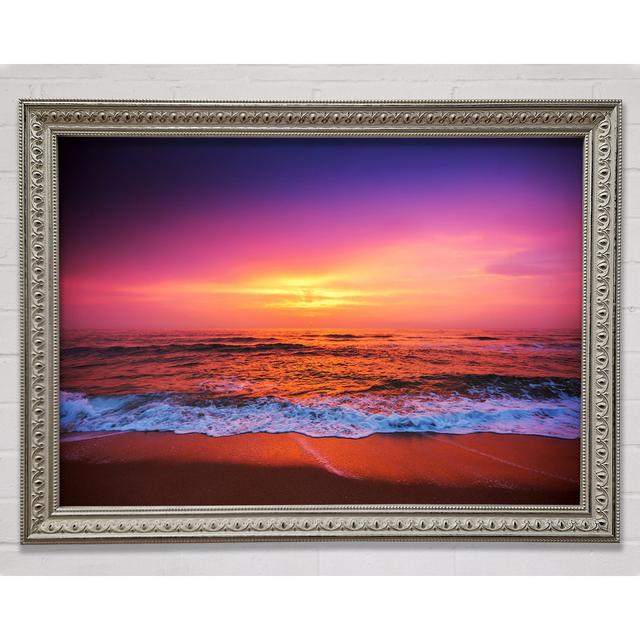 Perfect End To The Day Framed Print Highland Dunes Size: 59.7cm H x 84.1cm W on Productcaster.