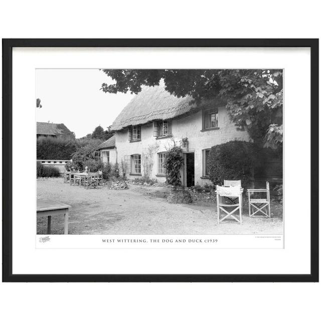 'West Wittering, the Dog and Duck C1939' by Francis Frith - Picture Frame Photograph Print on Paper The Francis Frith Collection Size: 40cm H x 50cm W on Productcaster.