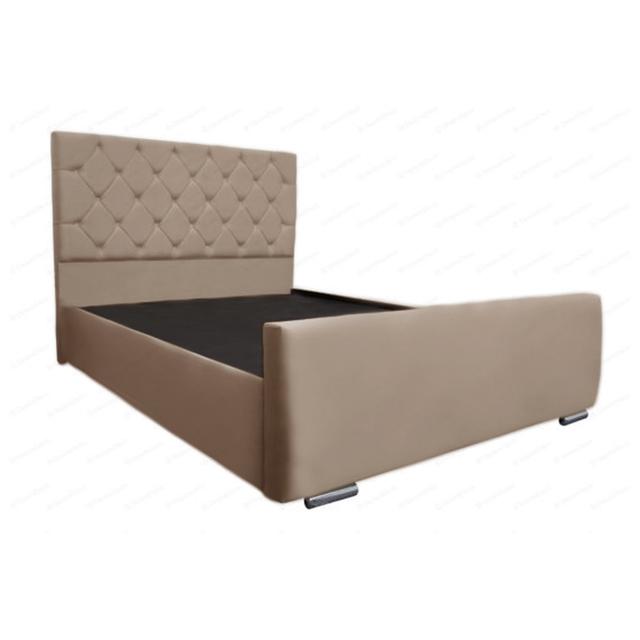 Theirry Tufted Bed Frame Brayden Studio Size: Super King (6'), Colour: Cream on Productcaster.