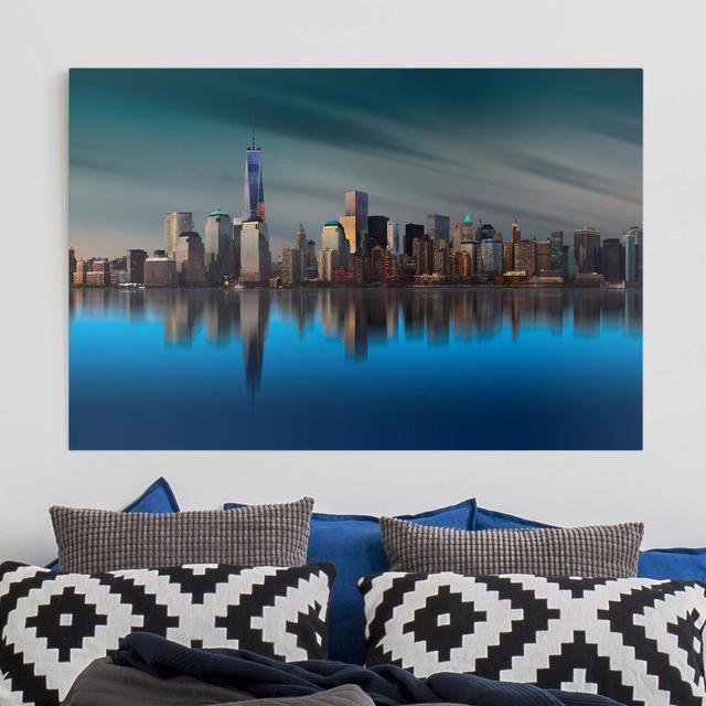 New York World Trade Center - Wrapped Canvas Art Prints Ebern Designs Format: 260g/m² Canvas, Size: 60cm H x 90cm W on Productcaster.