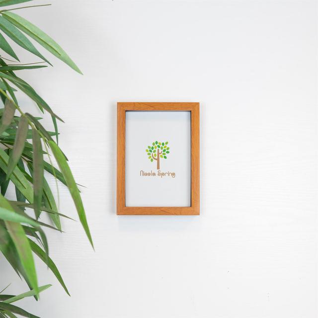 6" x 8" Plastic Box Frame (Set of 2) Nicola Spring Colour: Dark Wood on Productcaster.