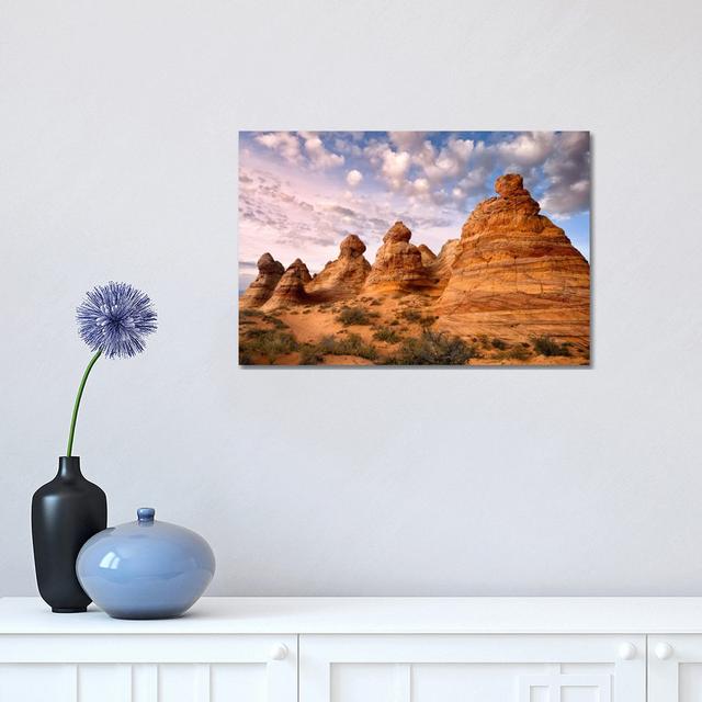 Arizona Peaks I by David Drost - Wrapped Canvas Print Alpen Home Size: 30.48cm H x 45.72cm W x 1.905cm D on Productcaster.