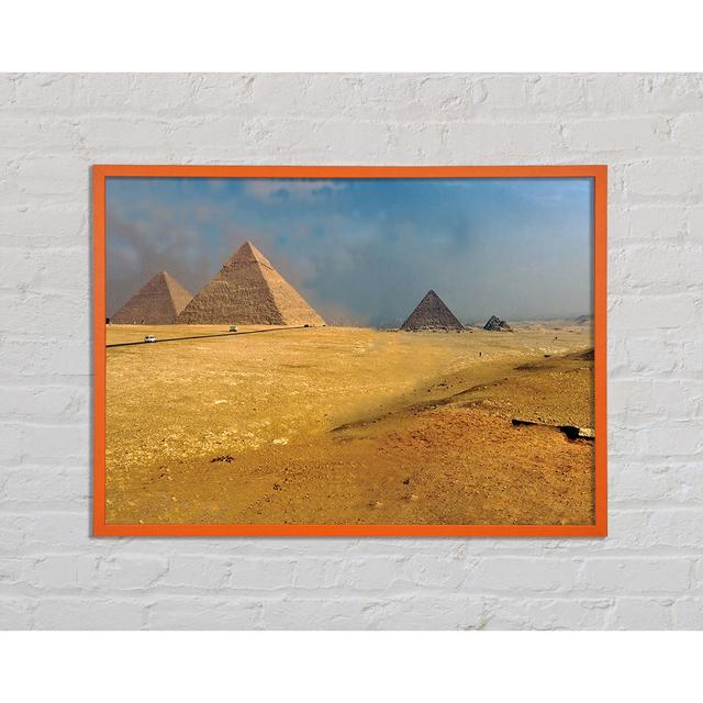 Franziska Egyptian Pyramids 1 - Single Picture Frame Art Prints Gracie Oaks Size: 29.7cm H x 42cm W x 2cm D on Productcaster.