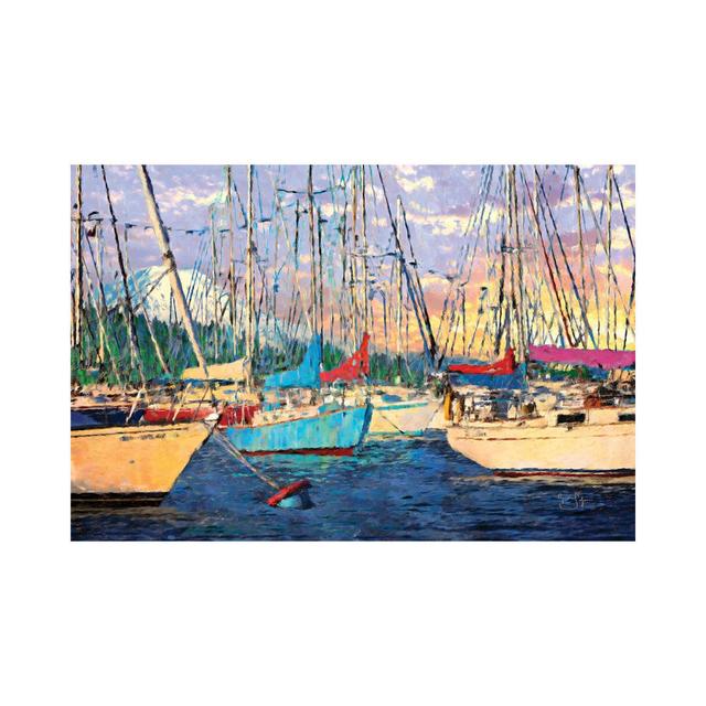 Before The Sail by Lisa Robinson - Wrapped Canvas Painting Breakwater Bay Size: 101.6cm H x 152.4cm W x 3.81cm D on Productcaster.