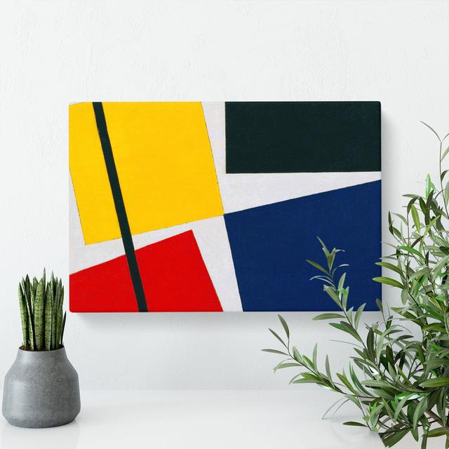 Composition Vol.2 by Theo Van Doesburg - Wrapped Canvas Painting East Urban Home Size: 35cm H x 50cm W x 3cm D on Productcaster.