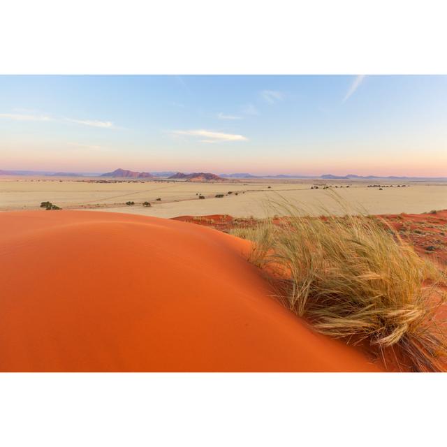 Elim Dunes Near Sesriem by Hannesthirion - Wrapped Canvas Photograph Natur Pur Size: 30cm H x 46cm W on Productcaster.