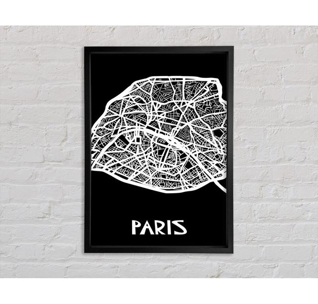 Map Of The City 7 Framed Print Bright Star Size: 59.7cm H x 84.1cm W on Productcaster.