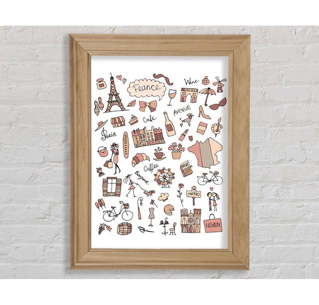 Things To Do In The City 4 - Single Picture Frame Art Prints Bright Star Size: 59.7cm H x 42cm W x 8cm D on Productcaster.