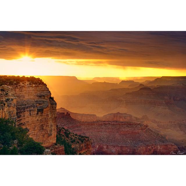 Canyon View IX by David Drost - Wrapped Canvas Photograph Gracie Oaks Size: 30cm H x 46cm W x 3.8cm D on Productcaster.