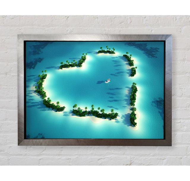 Honeymoon Bay - Single Picture Frame Art Prints Bright Star Size: 42cm H x 59.7cm W x 3.4cm D on Productcaster.