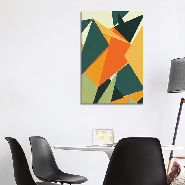 Angles II by Kimberly Allen - Wrapped Canvas Graphic Art Metro Lane Size: 101.6cm H x 66.04cm W x 1.91cm D on Productcaster.