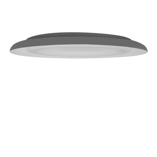 Azjah 1-Light 70cm LED Flush Mount Ivy Bronx Fixture Finish: White/Grey on Productcaster.