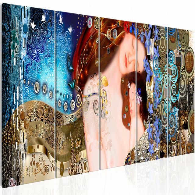 'Mother's Hug' Graphic Art Multi-Piece Image on Wrapped Canvas East Urban Home Size: 90 cm H x 225 cm W on Productcaster.