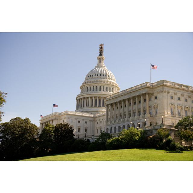 United States Capitol by Nick_edens - Wrapped Canvas Print 17 Stories Size: 30cm H x 46cm W on Productcaster.