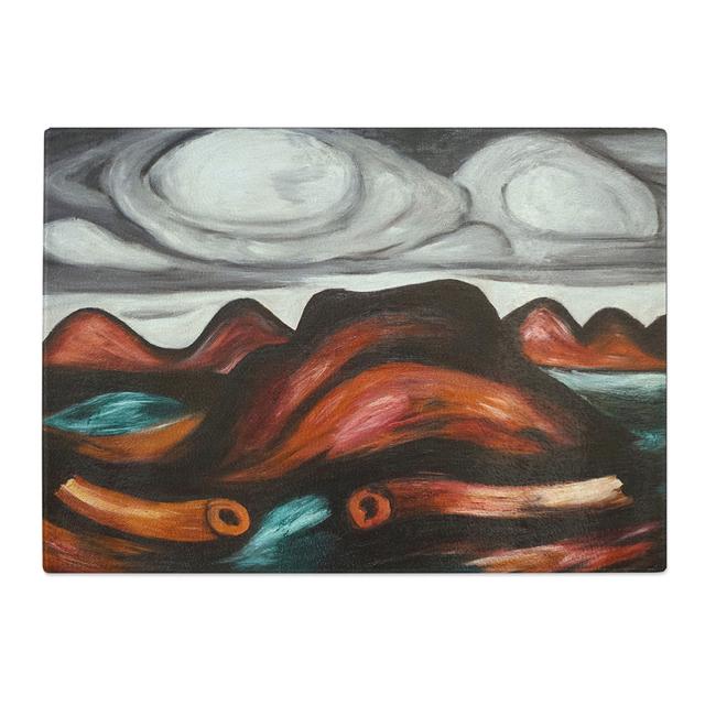 New Mexico Recollection by Marsden Hartley Chopping Board East Urban Home Size: 0.4cm H x 28.5cm W x 39cm L on Productcaster.