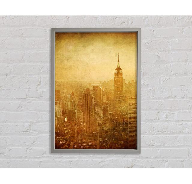 Vintage NYC - Druck Bright Star Größe: 141,4 cm H x 100 cm B x 3,3 cm T on Productcaster.